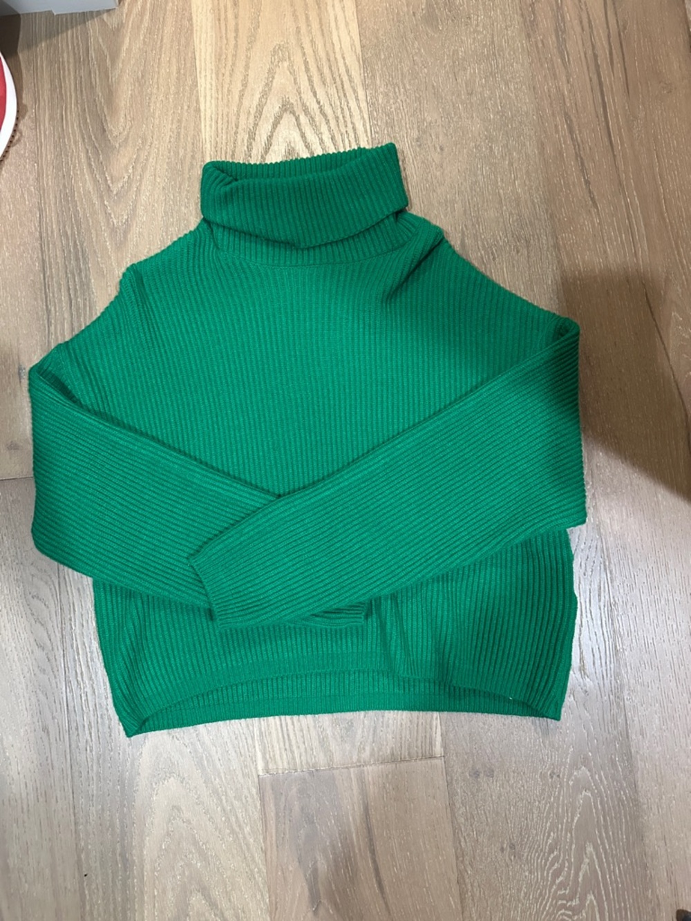 APRICOT Emerald Ribbed Turtleneck Sweater